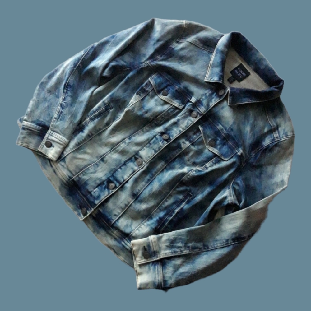 Code Bleu Acid Wash Denim Jacket SALE 20% OFF